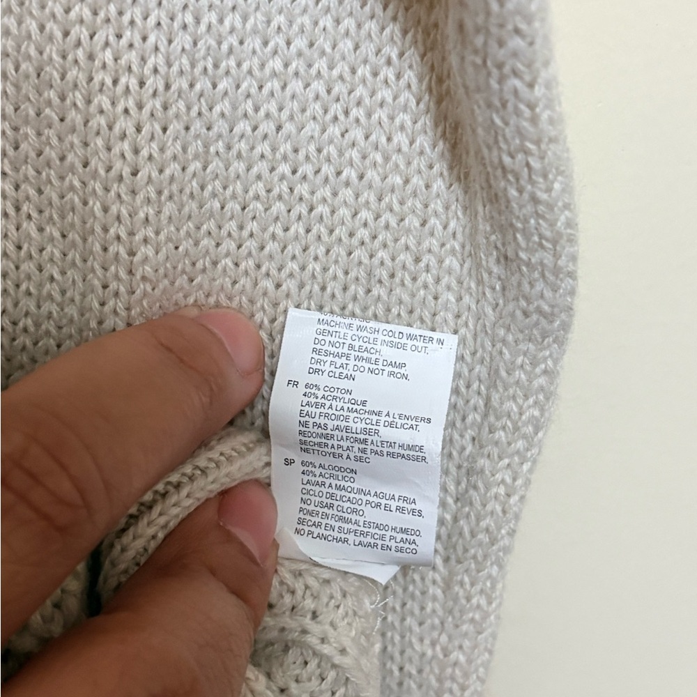 RD Style Cream Sweater - Picture 7 of 8